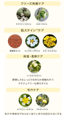 アテニア　8種の美容成分