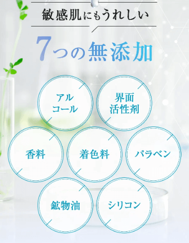 ナールスピュア化粧水 7つの無添加