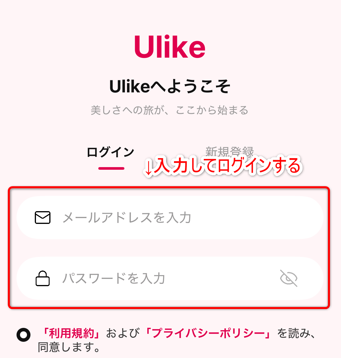 Air10 MAX ログイン画面