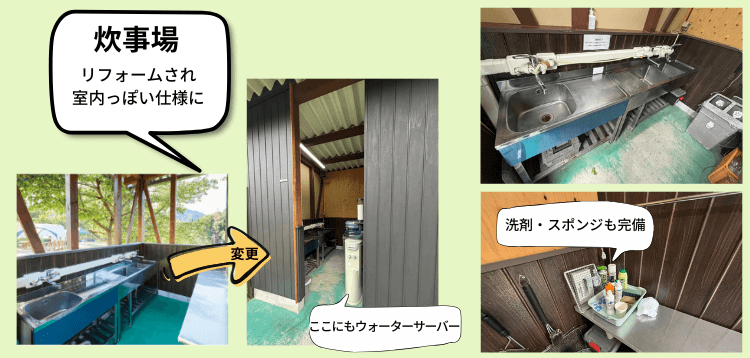 立杭テラス 炊事場